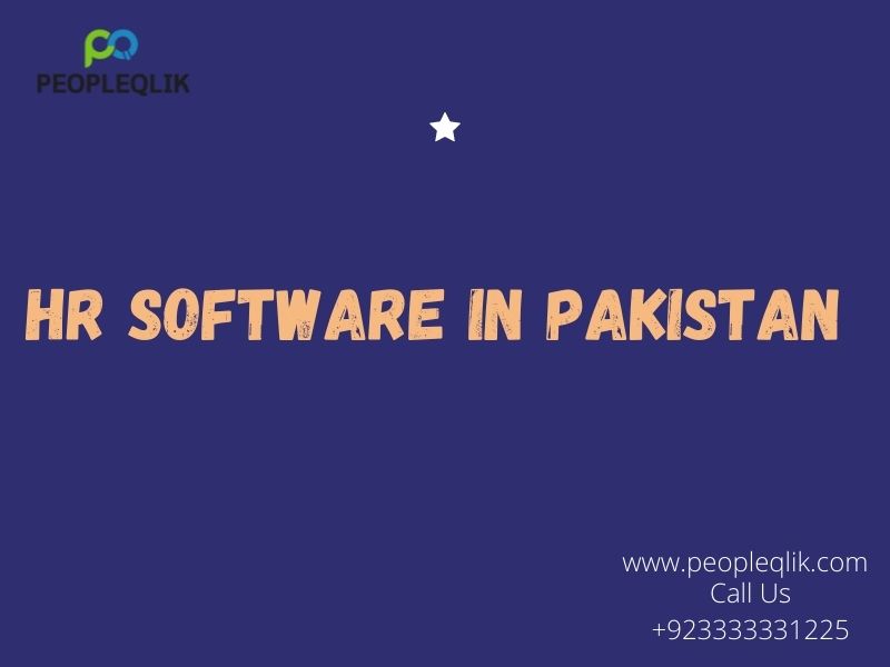 HR Software in Pakistan